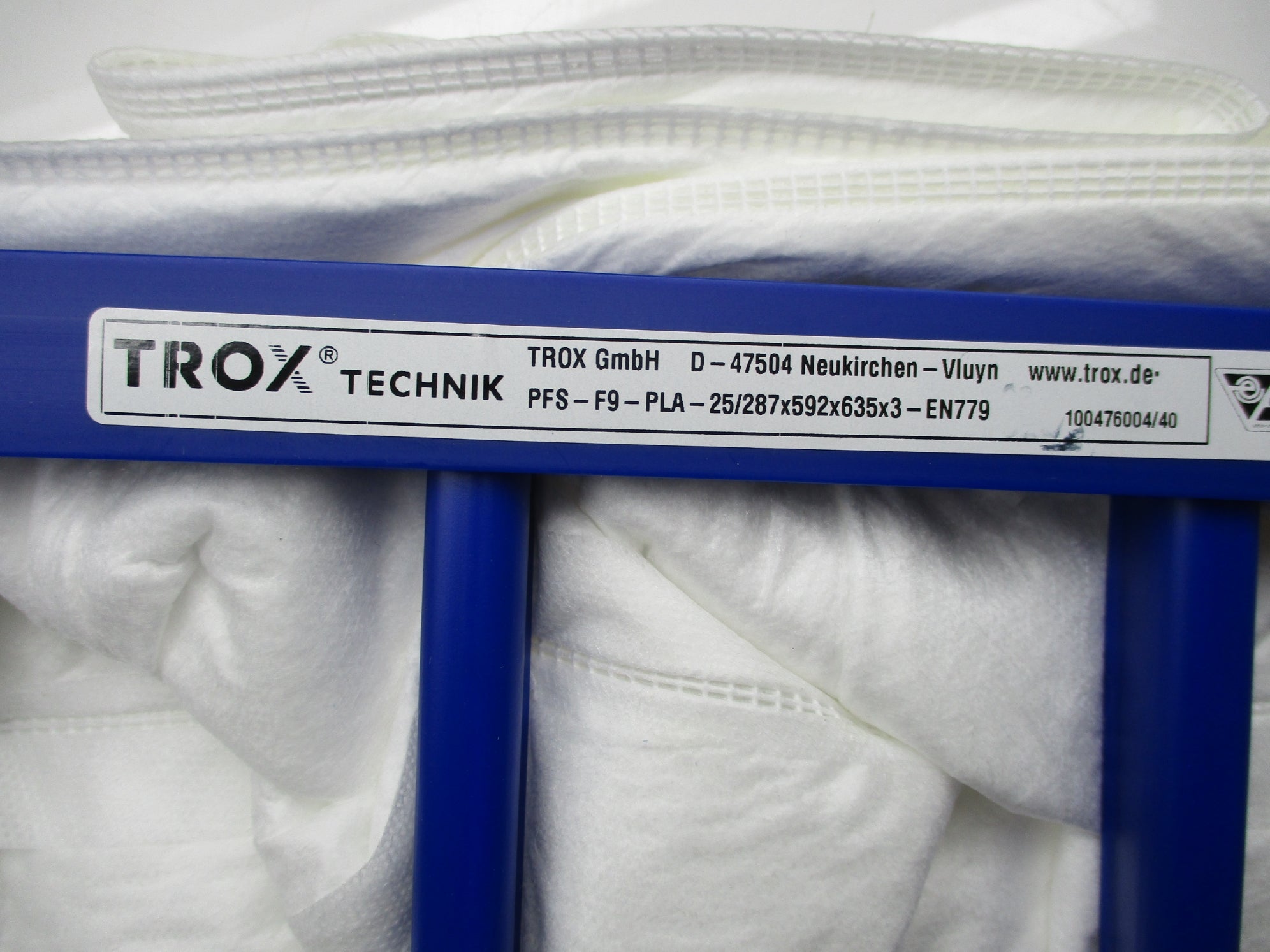 TROX TECHNIK PFS-F9-PLA-25/287x592x635x3 NSNP
