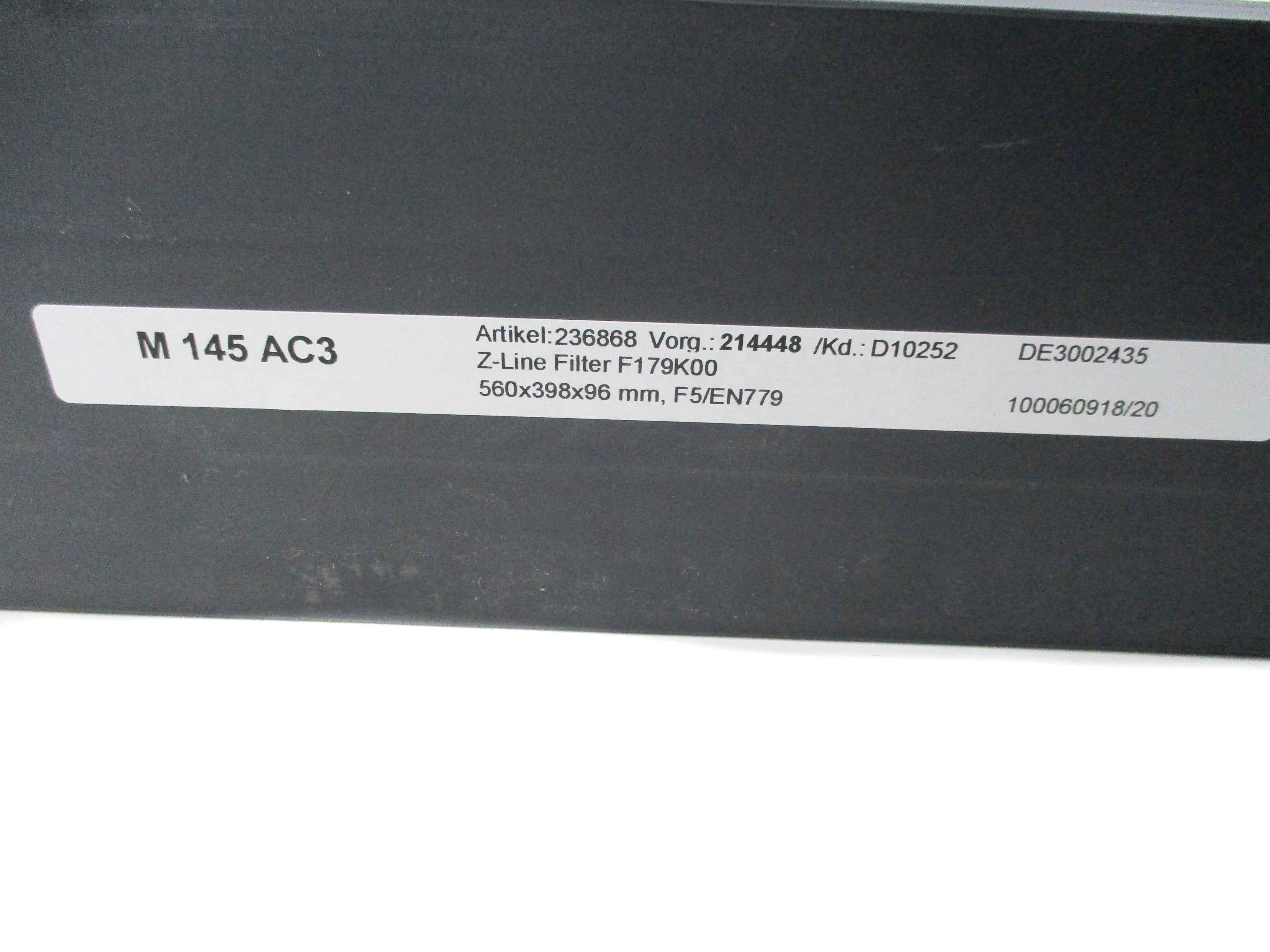 Z-LINE F5 EN779 560X398X96MM NSNP