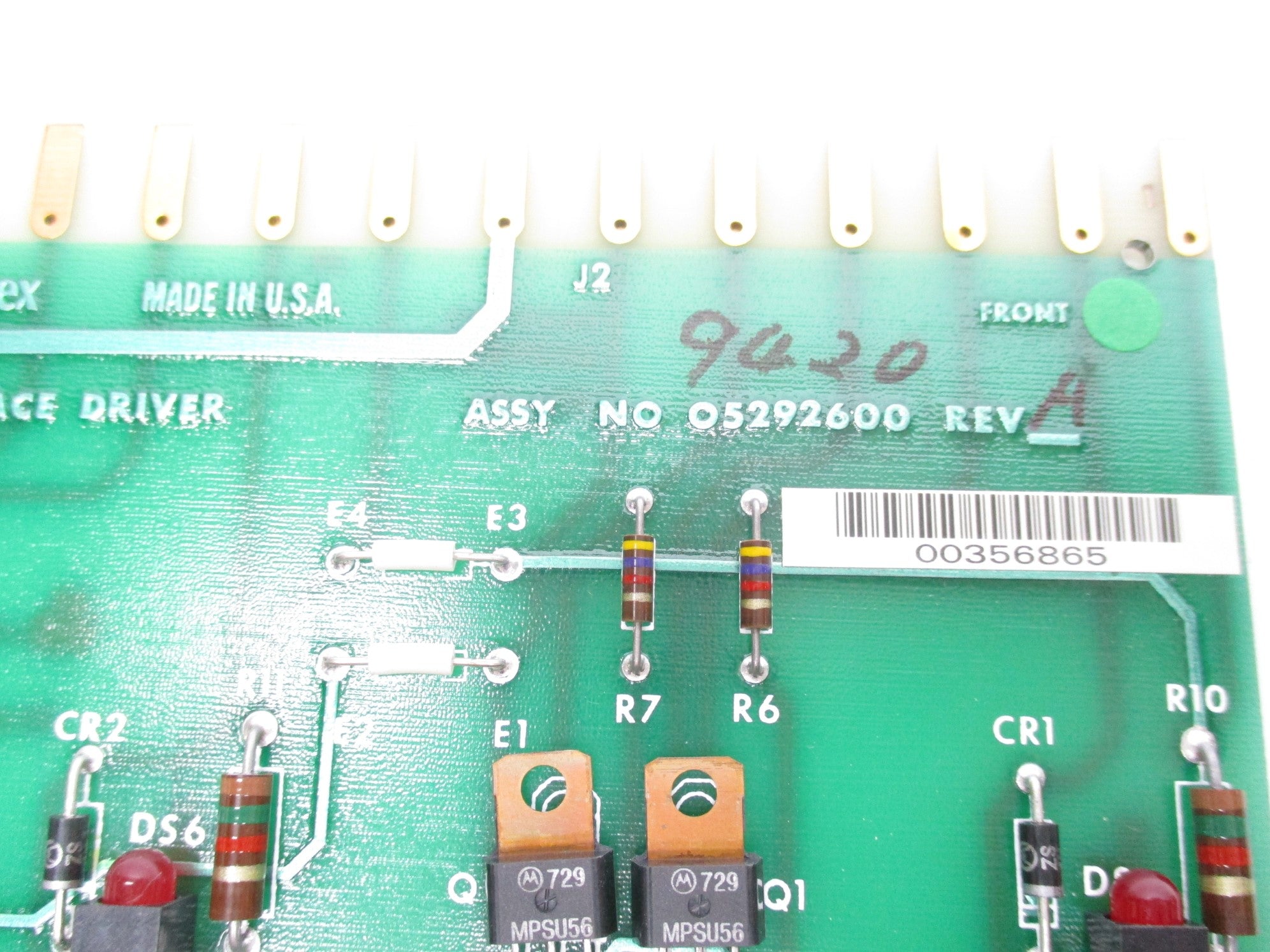 MEASUREX 05292600 REV. A NSNP