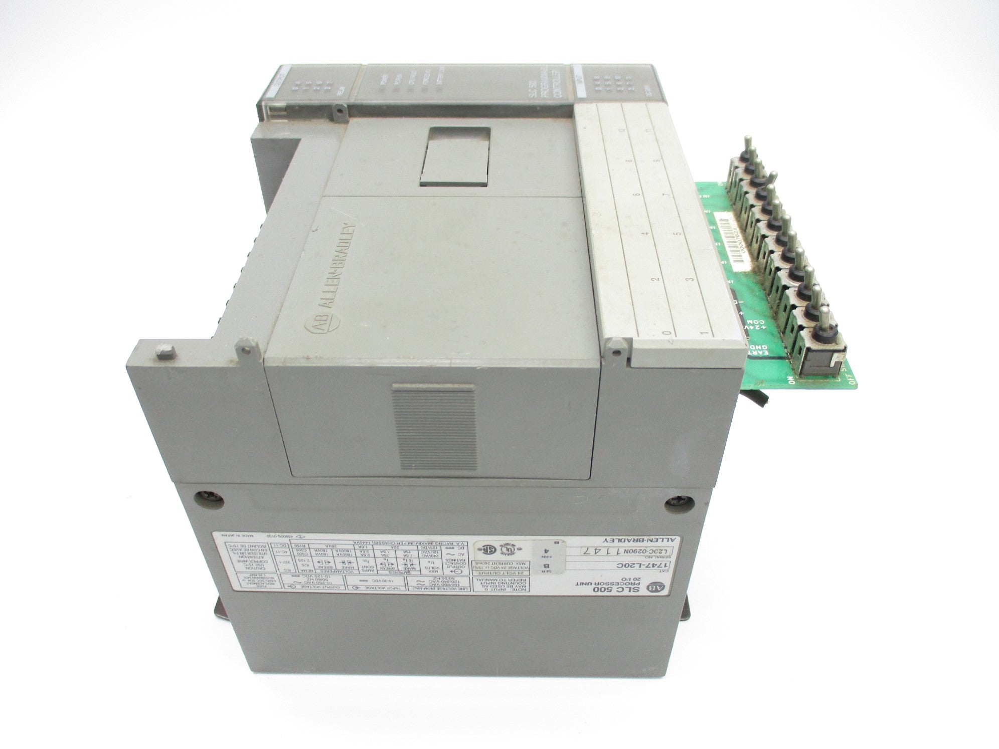 ALLEN BRADLEY 1747-L20C SER. B F/W 4 NSNP