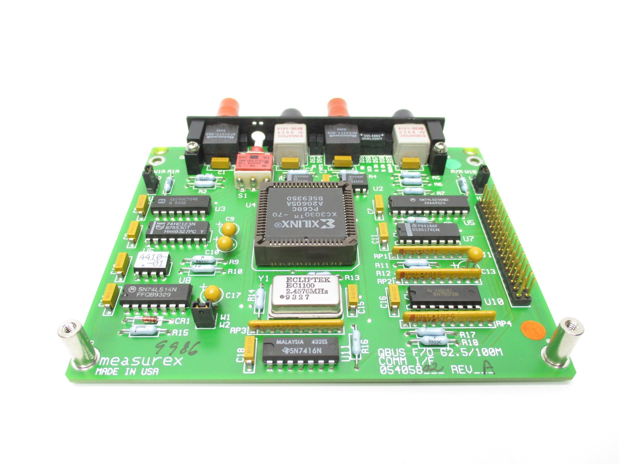 MEASUREX 05405802 REV. A NSNP