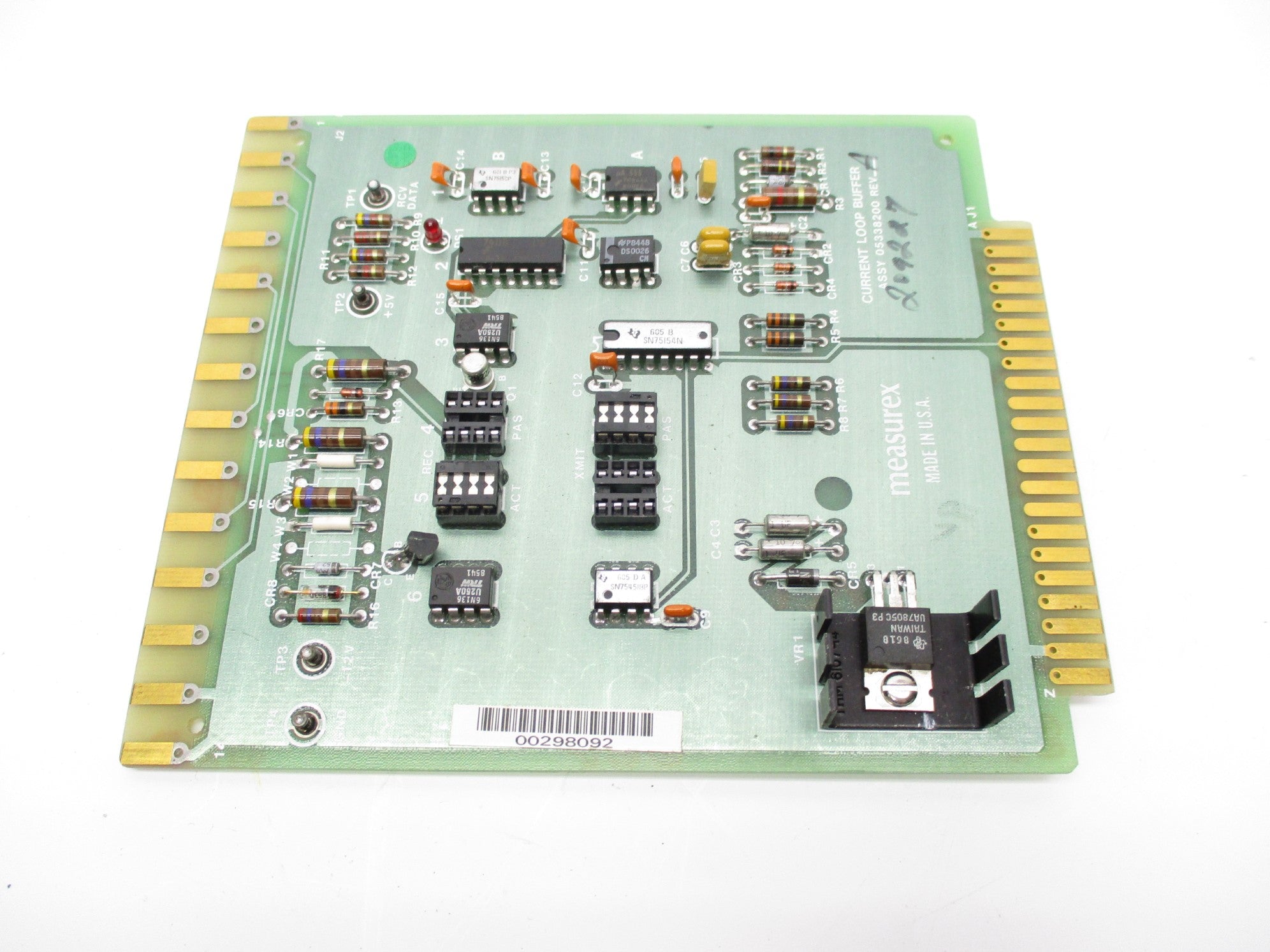 MEASUREX 05338200 REV. A UNMP