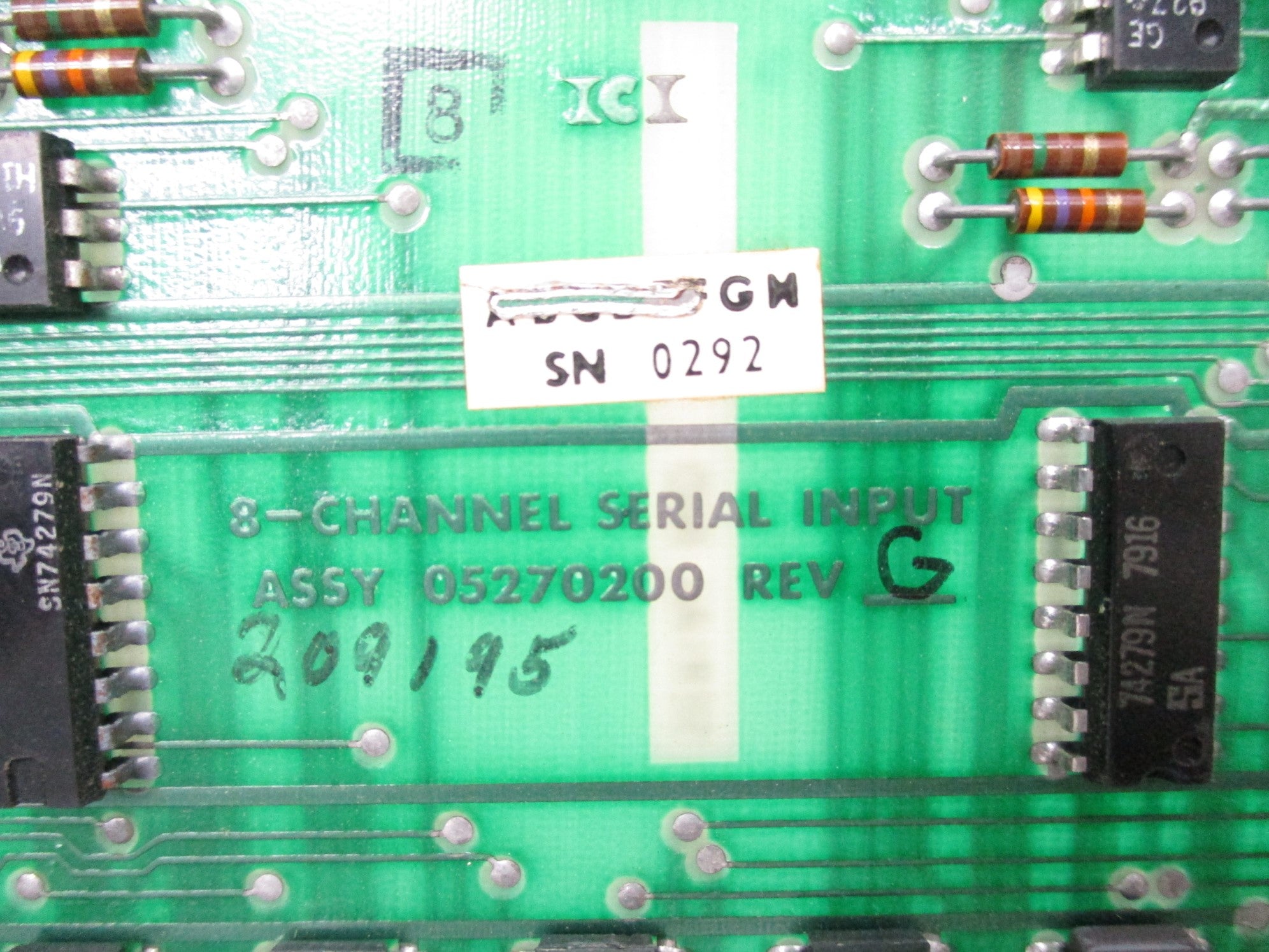 MEASUREX 05270200 04270200 REV. G UNMP
