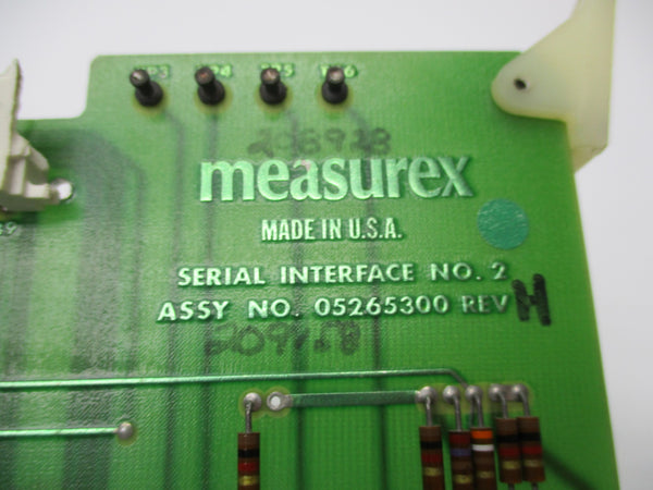 MEASUREX 05265300 04265300 REV. H UNMP