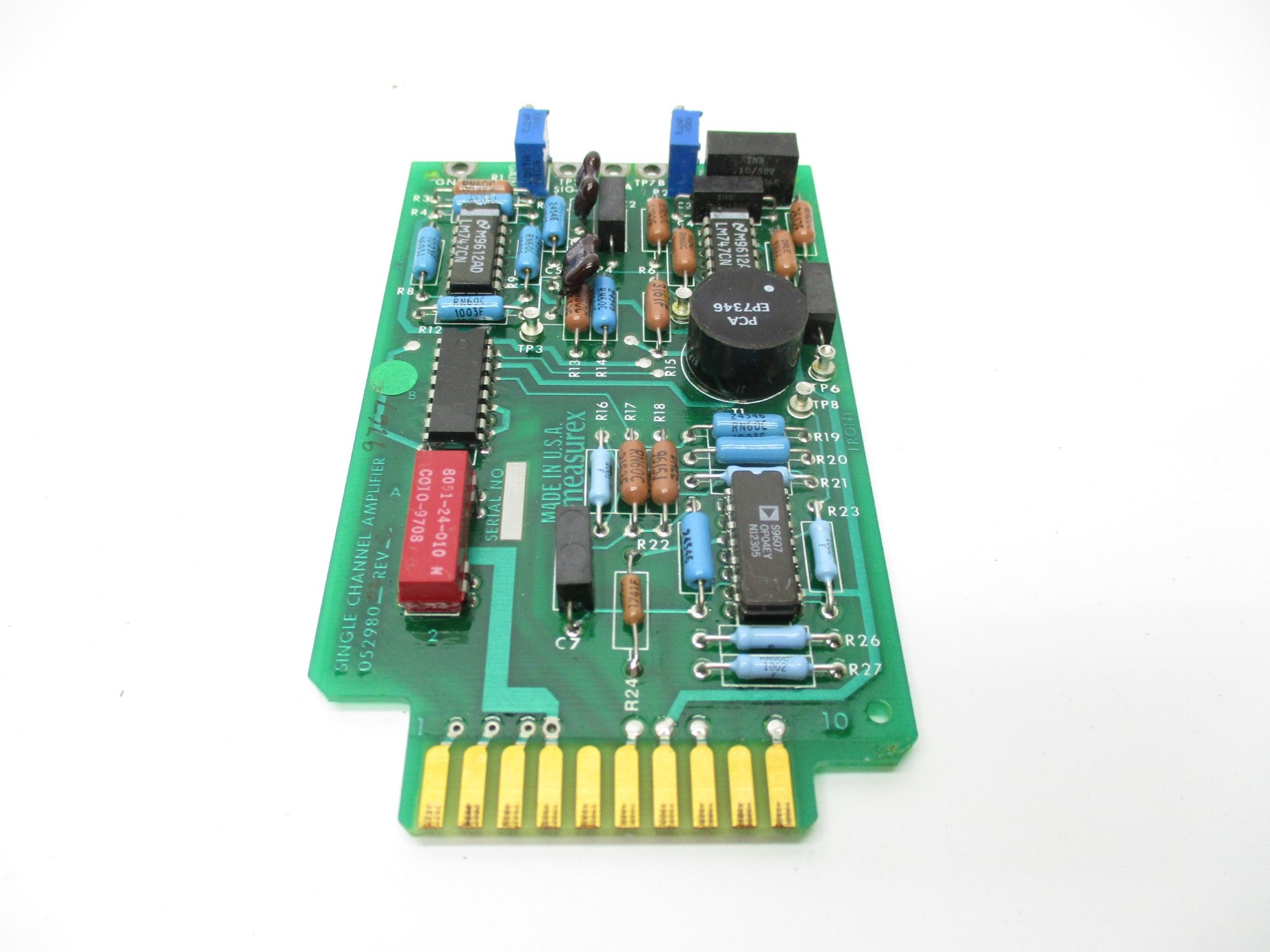 MEASUREX 05298002 04298000 REV. C UNMP