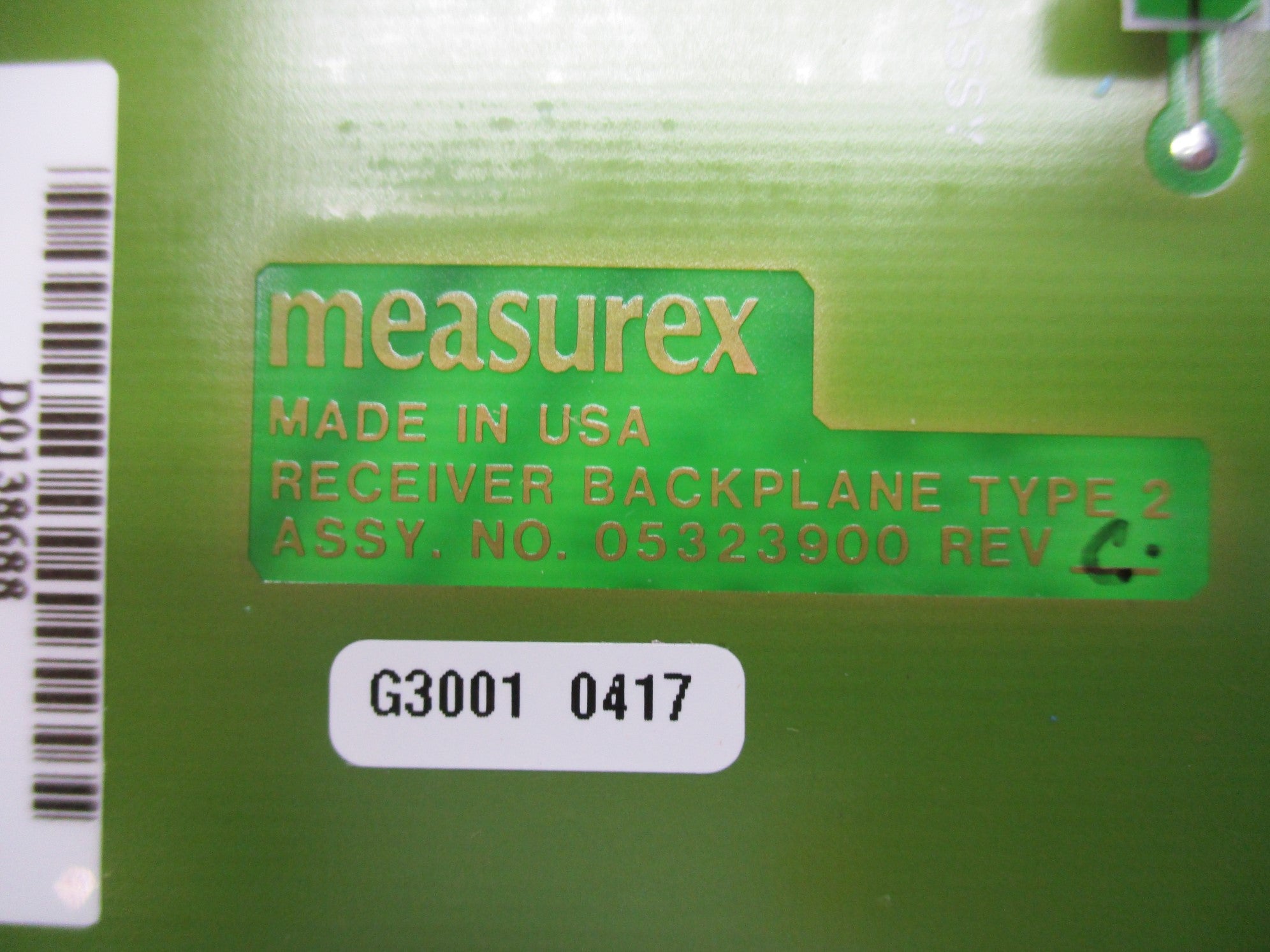 MEASUREX 05323900 REV. C NSNP