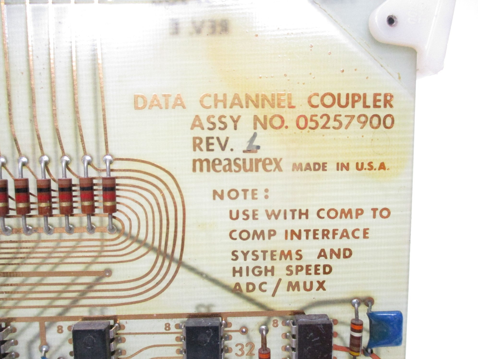 MEASUREX 05257900 04257900 REV. L UNMP