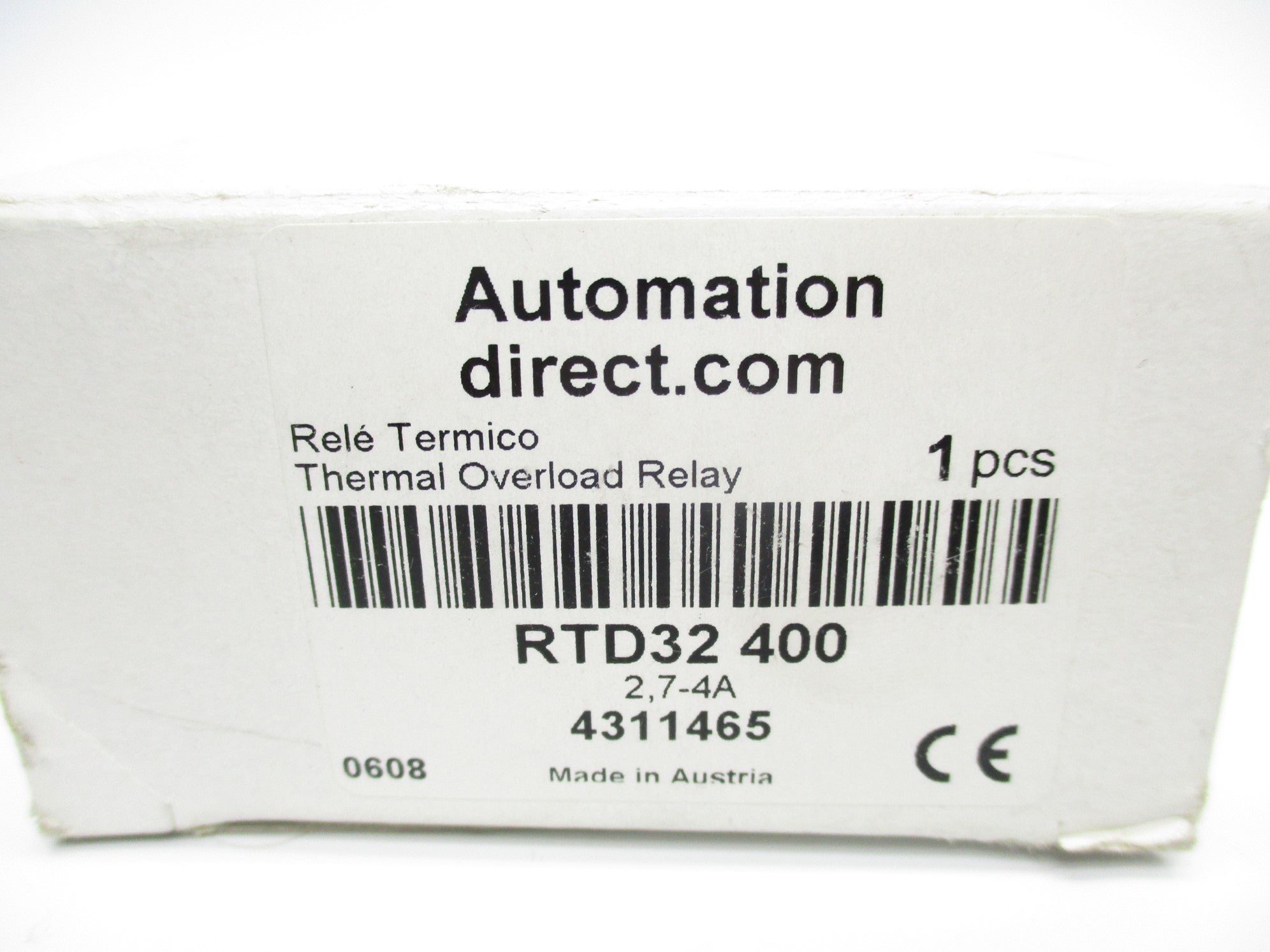 AUTOMATION DIRECT RTD32400 600VAC 2.7-4A NSMP