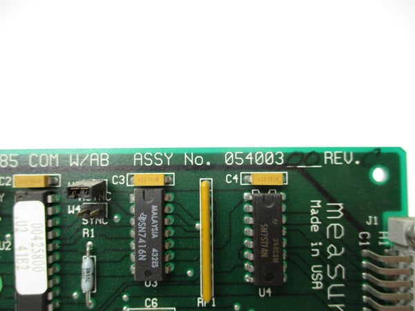 MEASUREX 05400300 04400300 REV. C NSNP