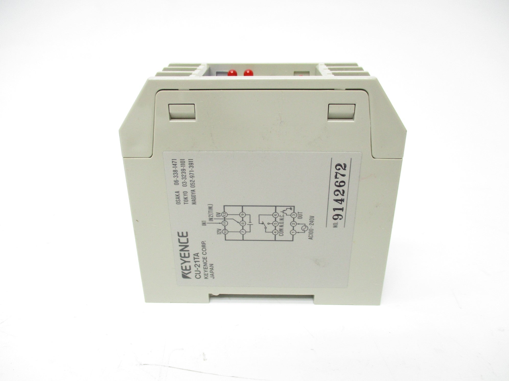 KEYENCE CU-21TA 100-240VAC NSMP