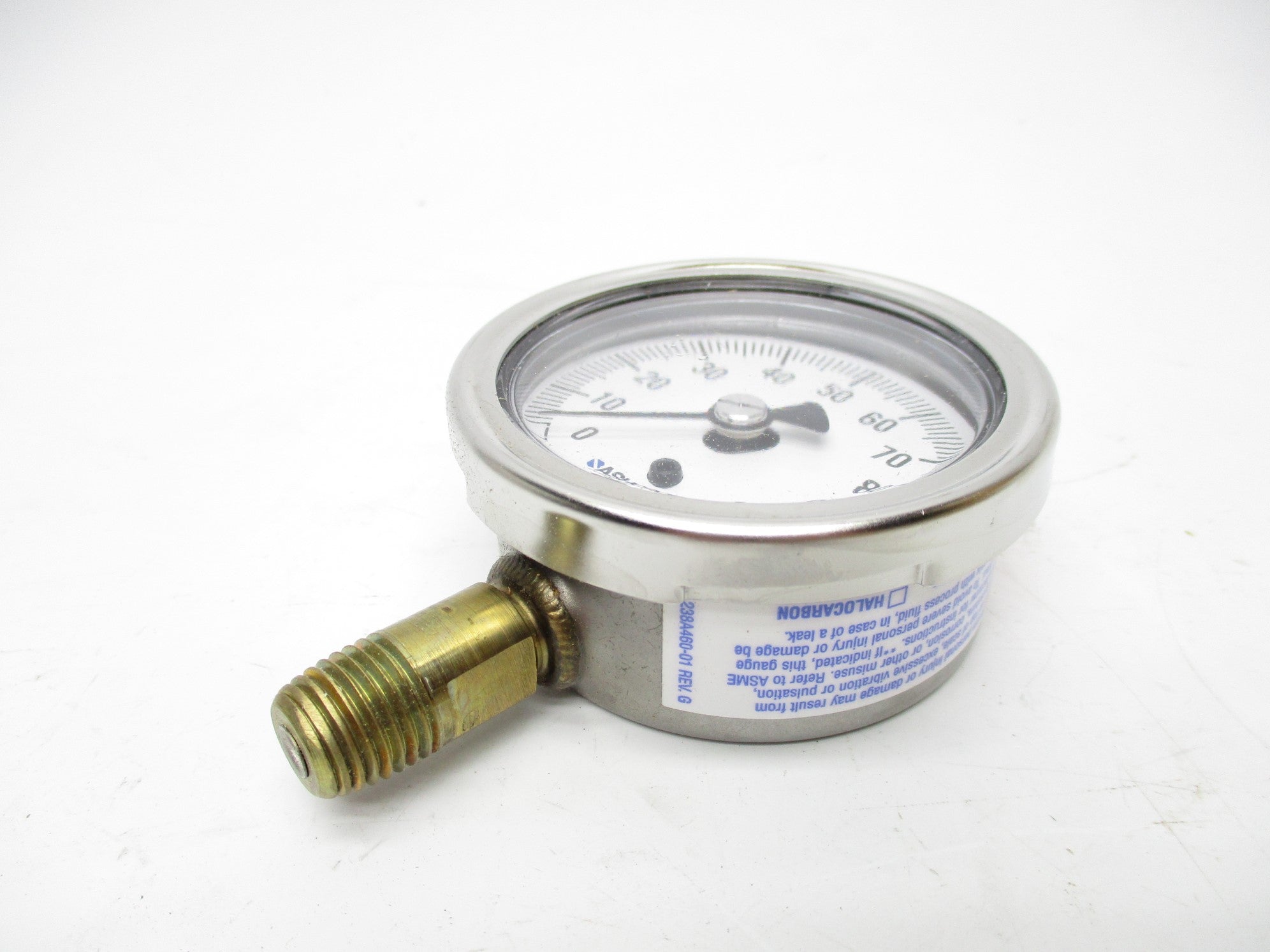ASHCROFT 25-1009-AW-02L-100#-XLJ 100PSI 2-1/2" NSMP