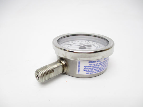 ASHCROFT 25-1009-SW-02L-30IMV&300# 0-300PSI 2-1/2" NSMP