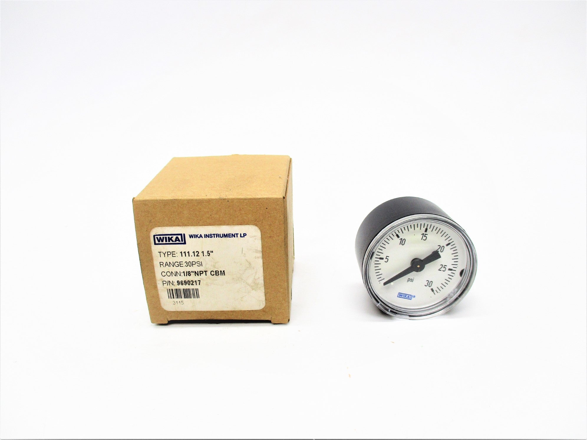 WIKA 9690217 111.12 1.5" 30PSI NSMP