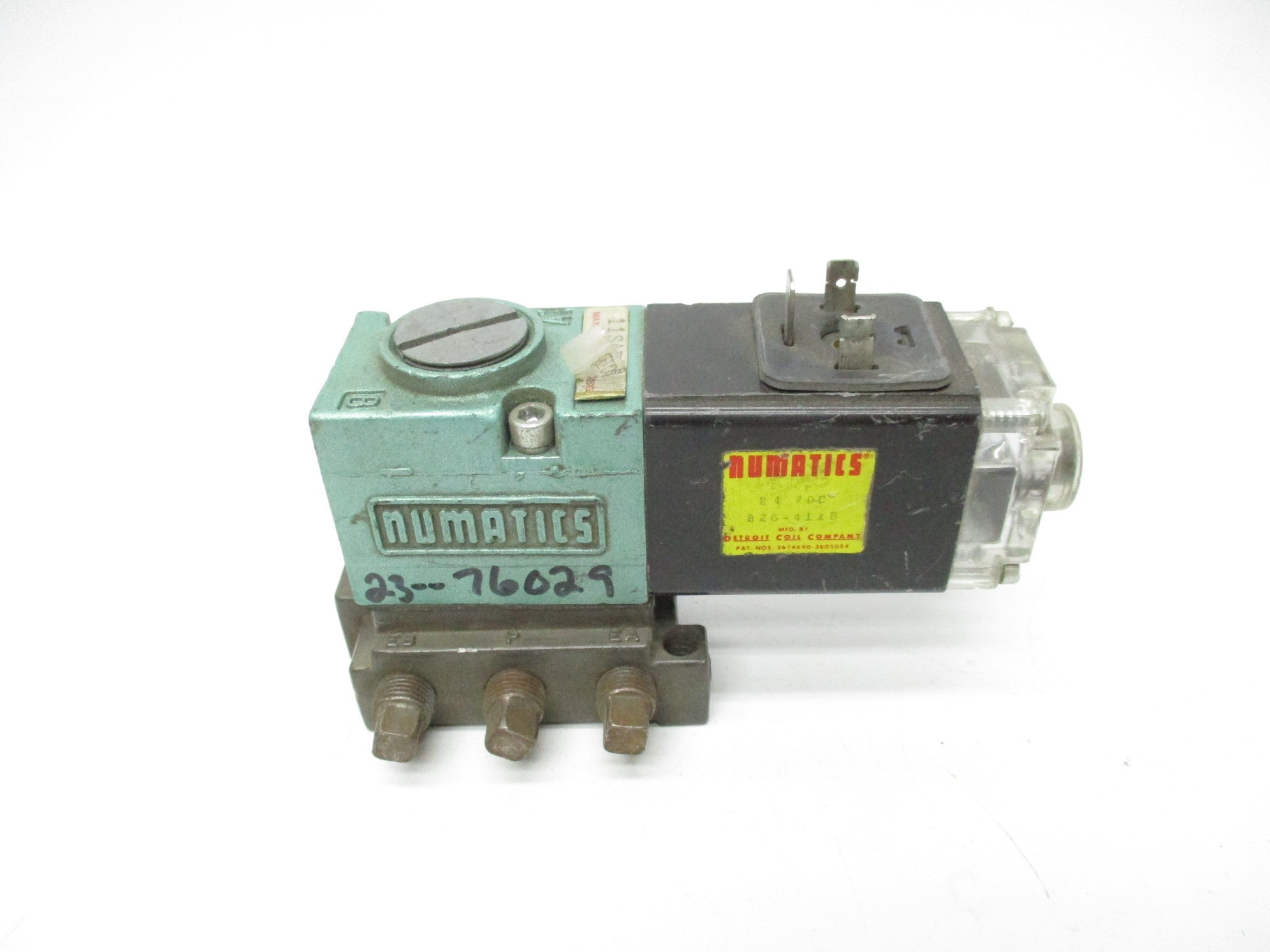 NUMATICS 11SAD400E 24VDC 150PSI UNMP