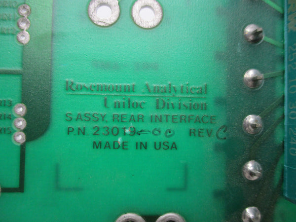 ROSEMOUNT 23019-00 32940-00 REV. C UNMP