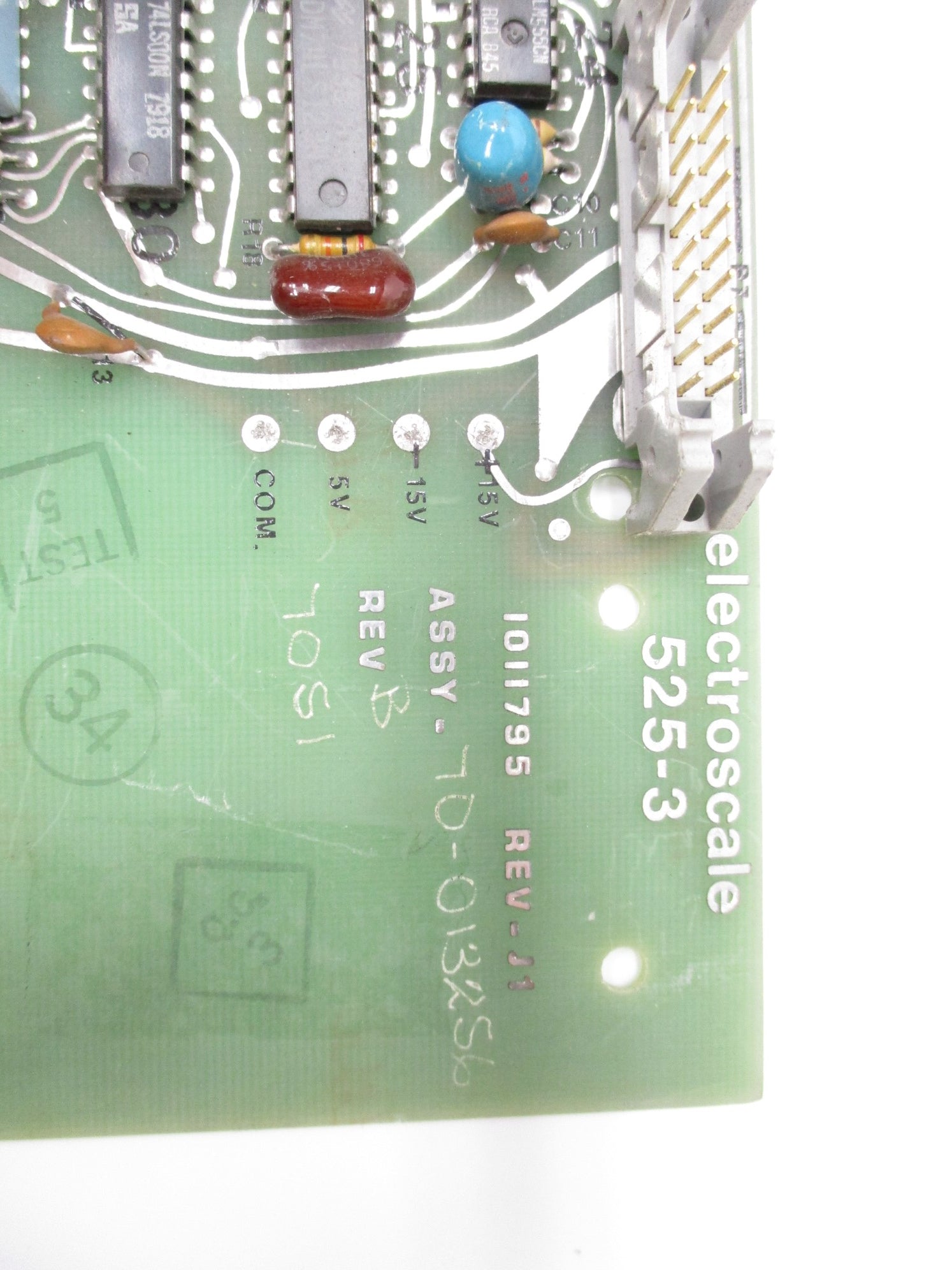 ELECTROSCALE 525-3 70-013256 REV. J1 NSNP