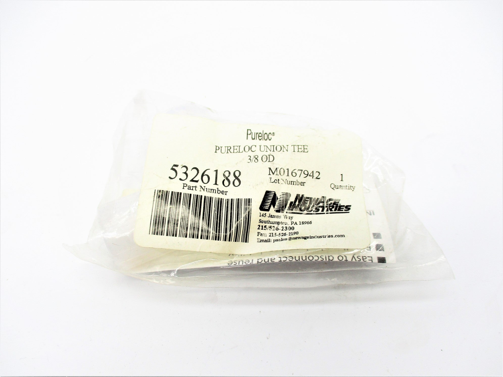 PURELOC 3/8 OD 5326188 NSMP