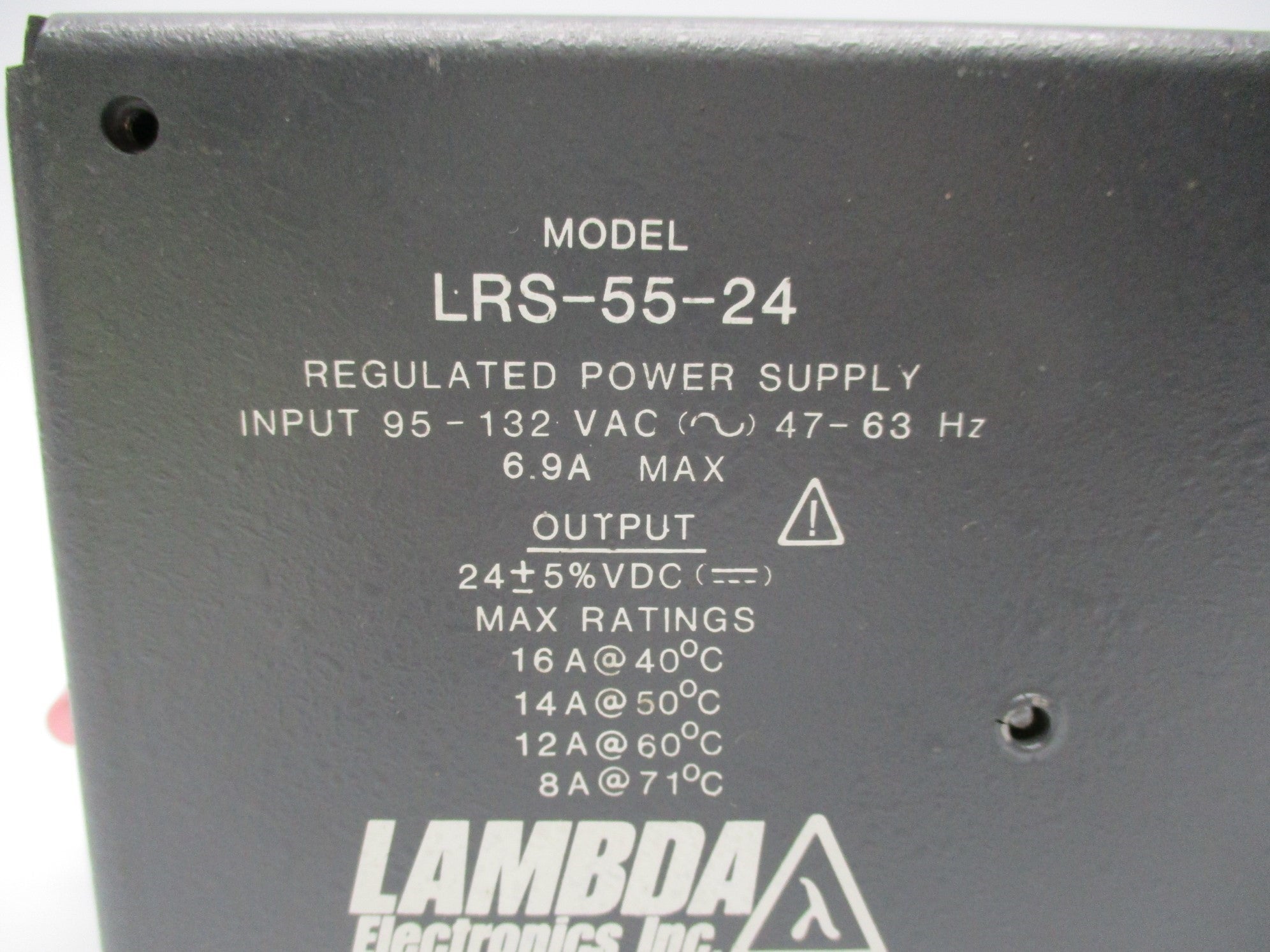 LAMBDA LRS-55-24 95-132VAC 6.9A UNMP