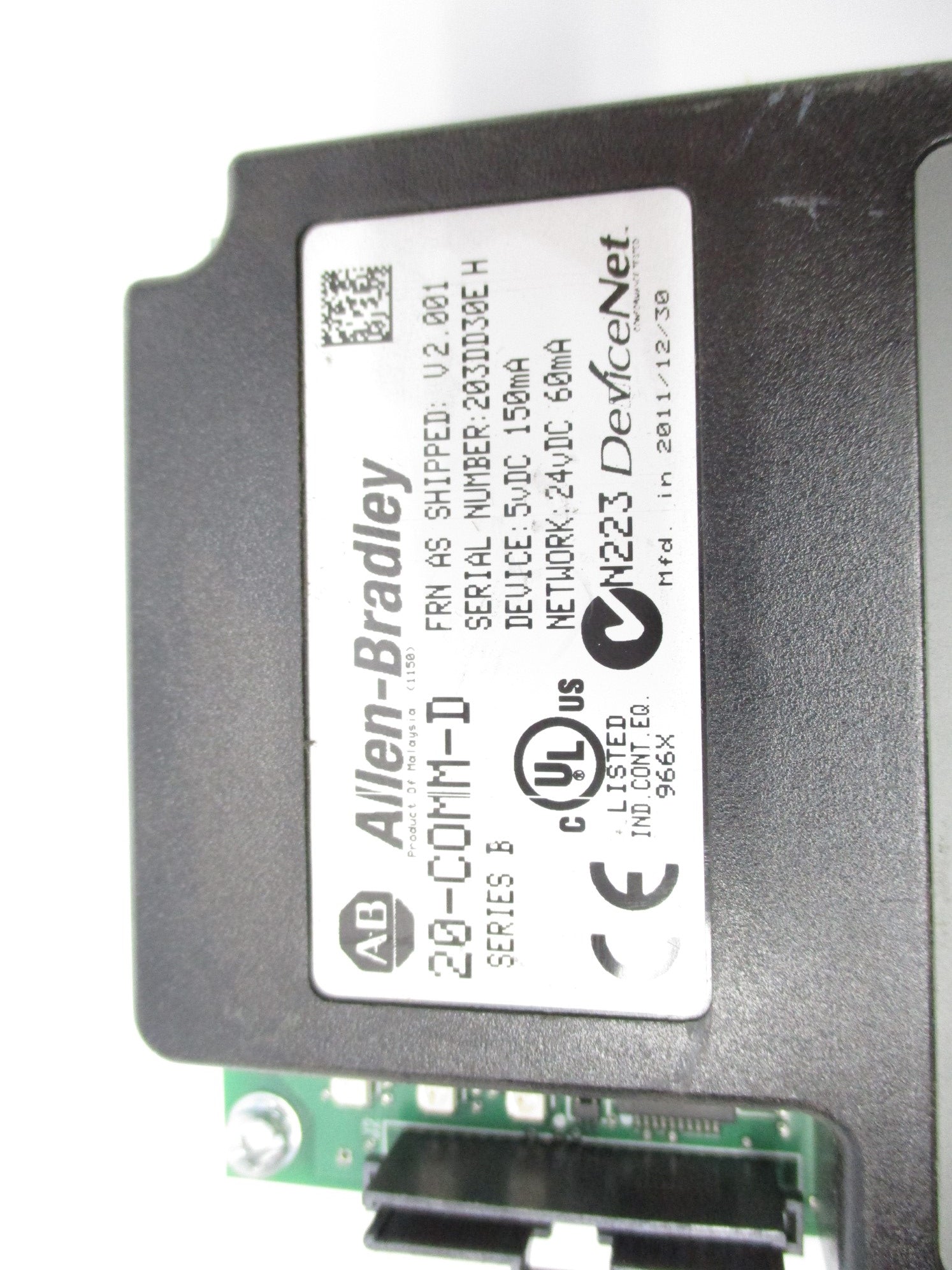 INDUSTRIAL SPARE PART 20-COMM-D SER. B F/W 2.001 24VDC NSNP