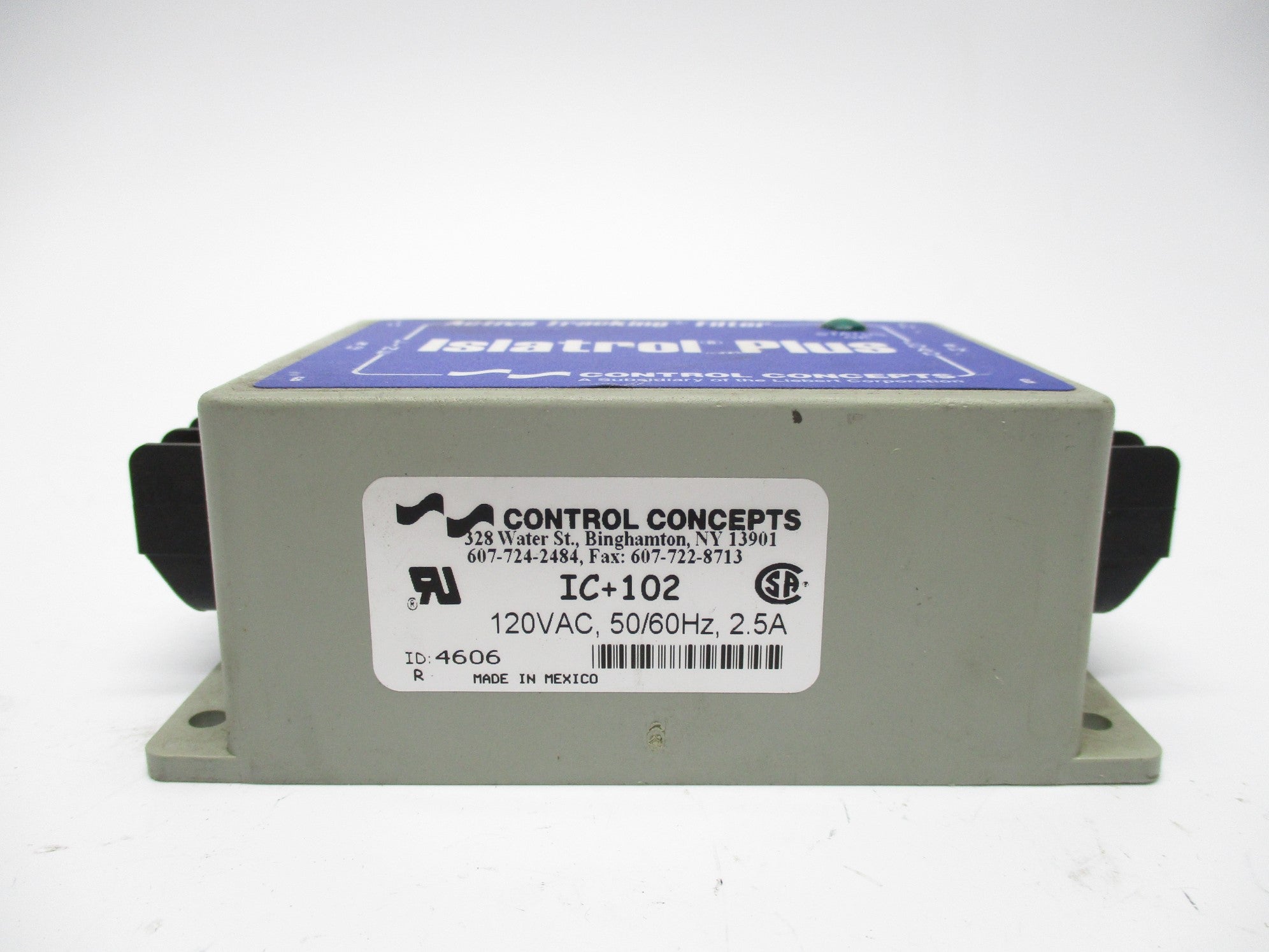 CONTROL CONCEPTS IC+102 120VAC 2.5A NSNP