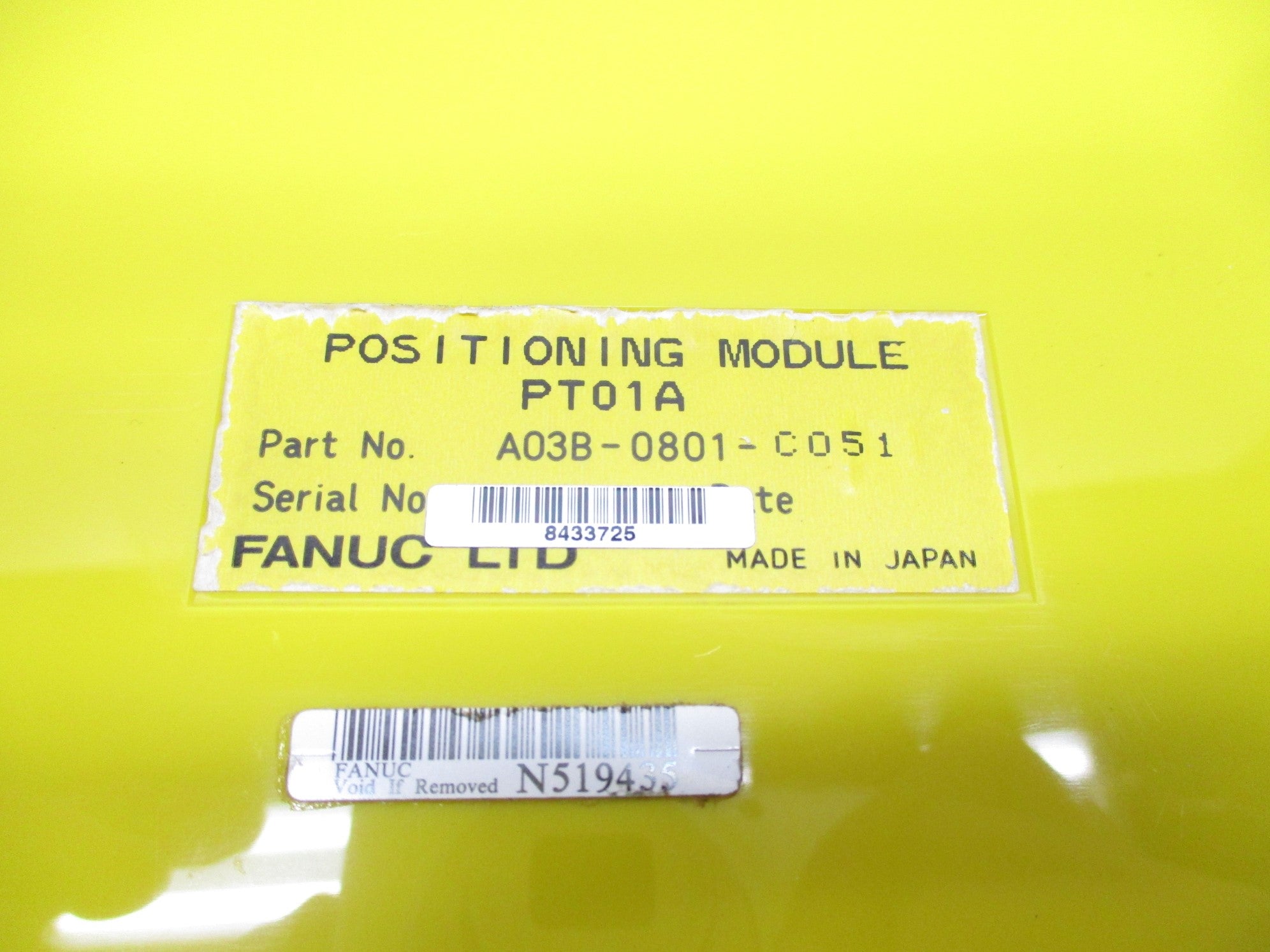 FANUC A03B-0801-C051 NSNP