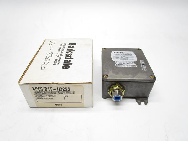 BARKSDALE B1T-H32SS 480VAC 3A 160-3200PSI NSMP