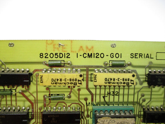 8205D12H01 REV. 8 UNMP