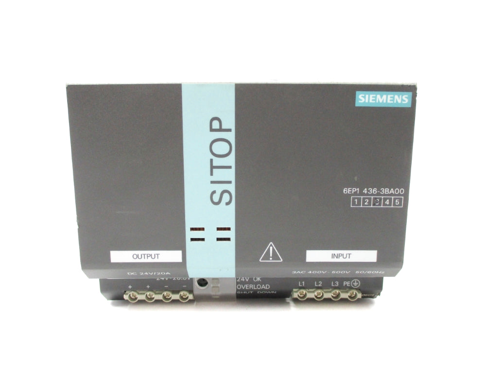 SIEMENS 6EP1436-3BA00 500VAC 1.3A UNMP