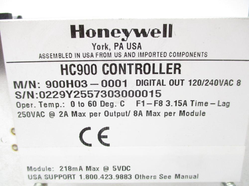 HONEYWELL 900H03-0001 120/240VAC 8A UNMP
