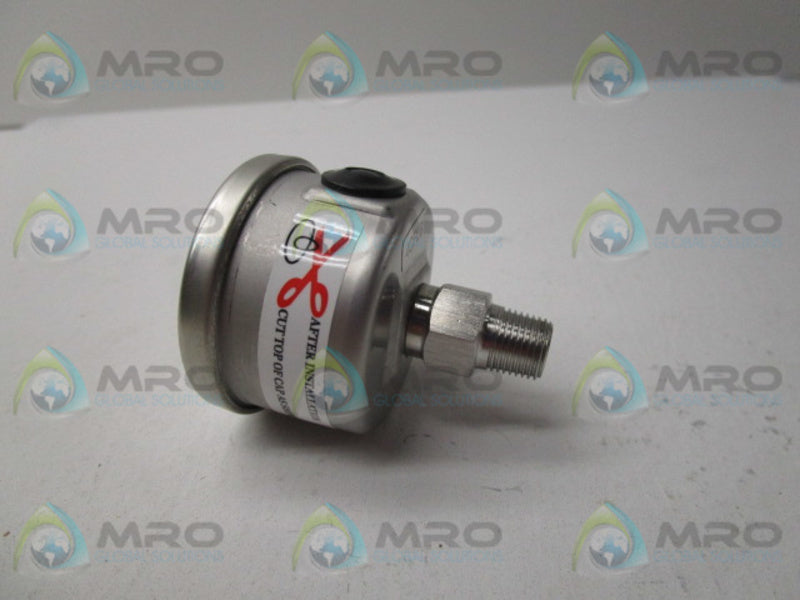 GRAINGER 4CFL3 PRESSURE GAUGE 0-30PSI  NSMP