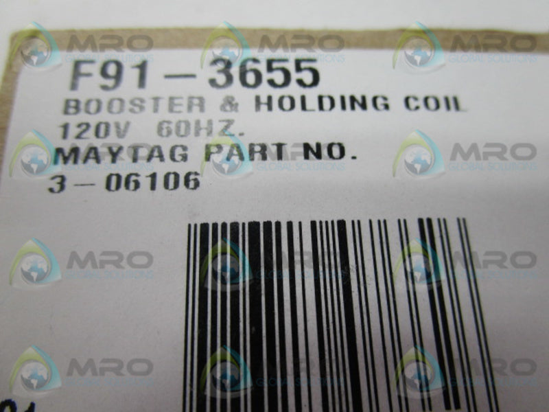 MAYTAG F91-3655 BOOSTER & HOLDING COIL 120V 60HZ  NSMP