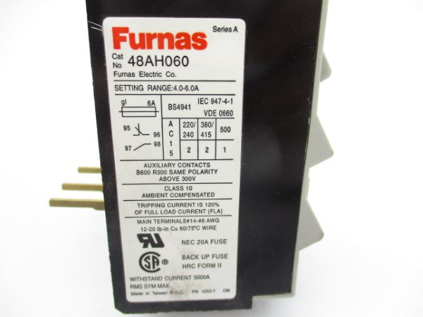 FURNAS 48AH060 SER. A 4.0-6.0A NSNP
