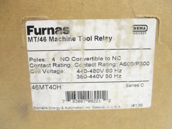 FURNAS 46MT40H SER. C 380-440/440-480V NSMP