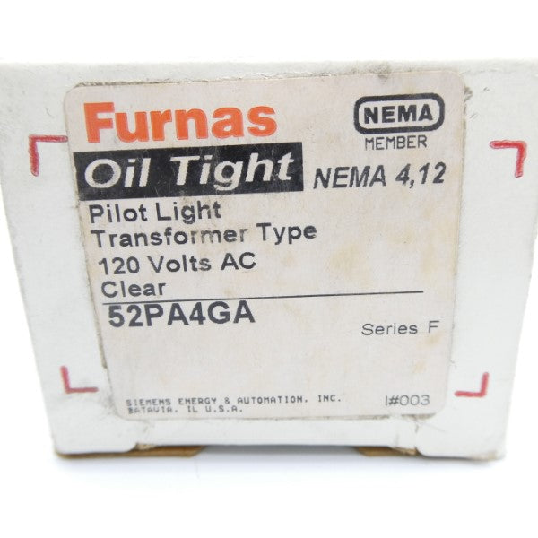FURNAS 52PA4GA SER. F 120VAC NSMP