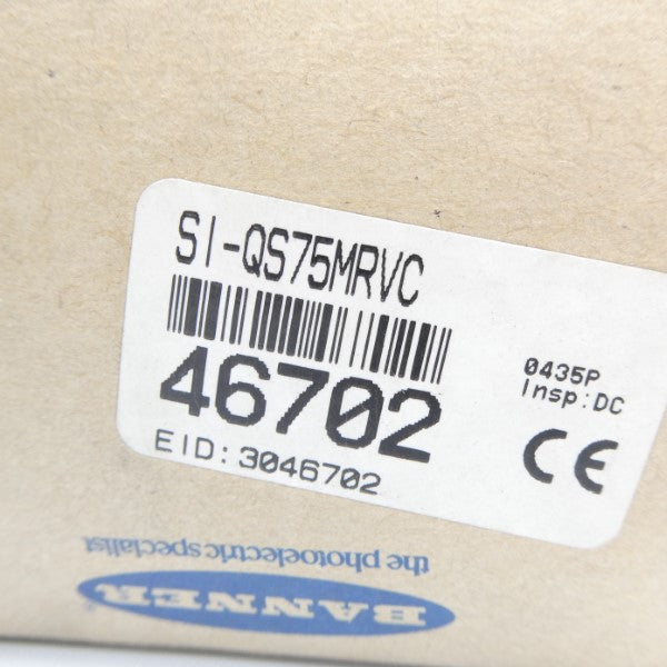 BANNER ENGINEERING SI-QS75MRVC 46702 500VAC 10A (RED) NSMP