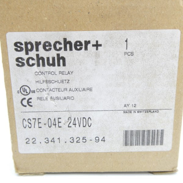 SPRECHER+SCHUH CS7E-04E-24VDC NSMP