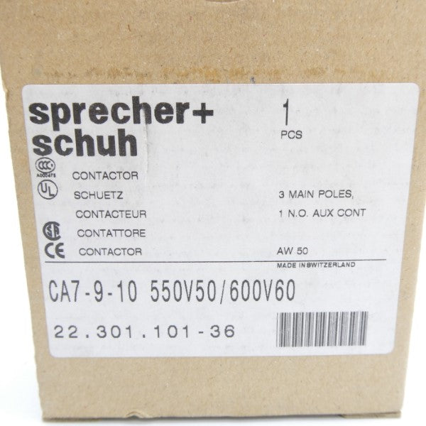 SPRECHER+SCHUH CA7-9-10 550/600V NSMP