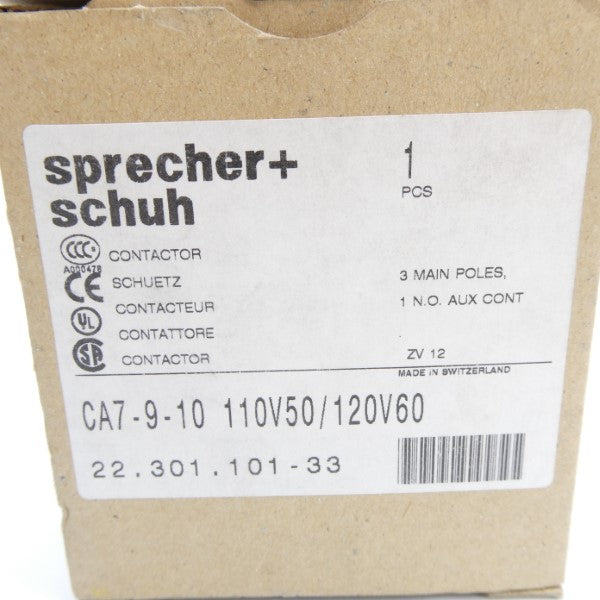 SPRECHER+SCHUH CA7-9-10 110/120V NSMP