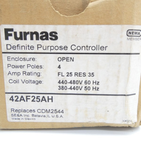 FURNAS 42AF25AH 480/600VAC NSMP