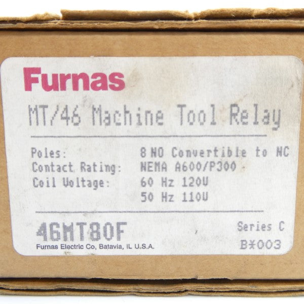 FURNAS 46MT80F SER. C 110/120V NSMP