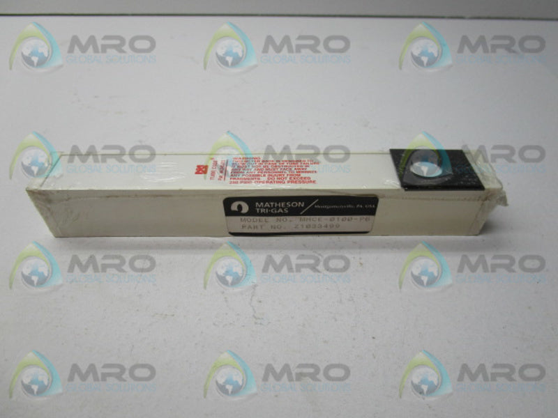 MATHESON MHCE-0100-PB Z1033499 FLOW METER  NSMP