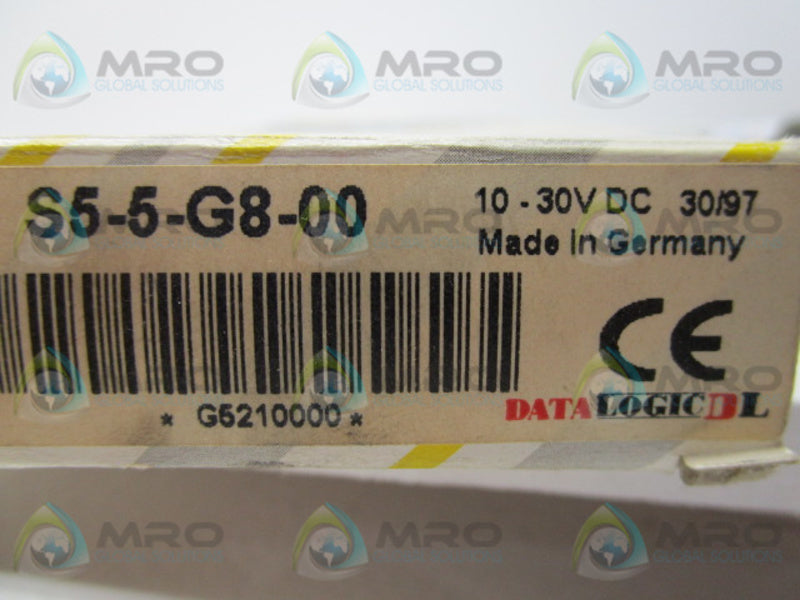 DATA LOGIC S-5-G8-00 PHOTOELECTRIC SENSOR 10-30V  NSMP
