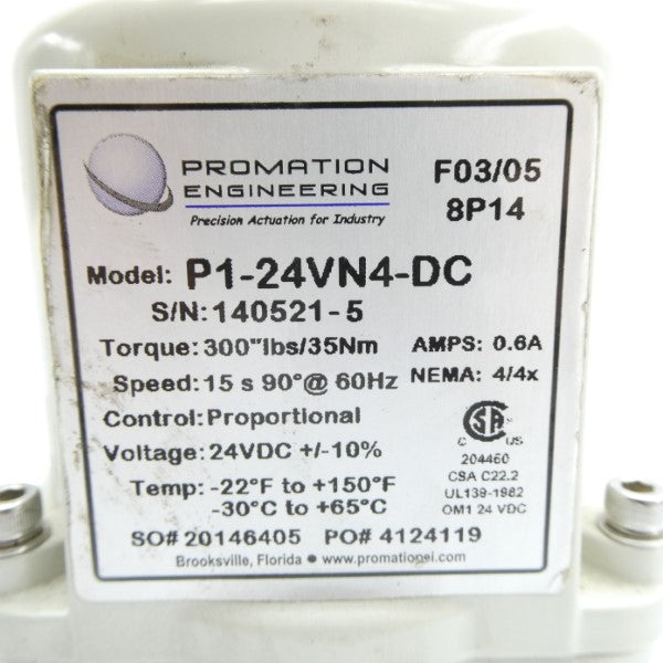 PROMATION ENGINEERING P1-24VN4-DC 24VDC 0.6A NSNP