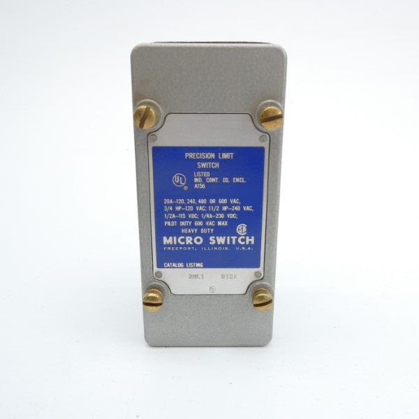 MICRO SWITCH 2ML1 600VAC (AS PICTURED) UNMP