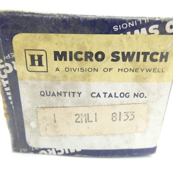 MICRO SWITCH 2ML1 600VAC (AS PICTURED) UNMP