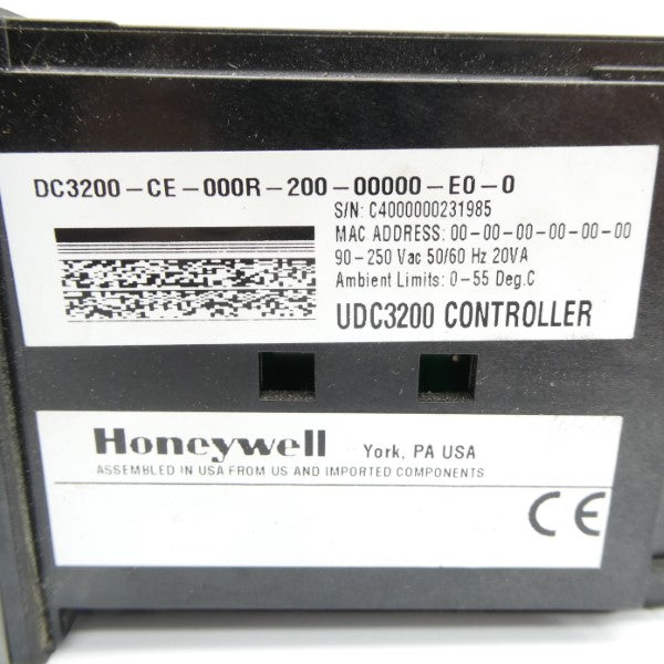 HONEYWELL DC3200-C0-000R-200-00000-E0-0 90-250VAC UNMP