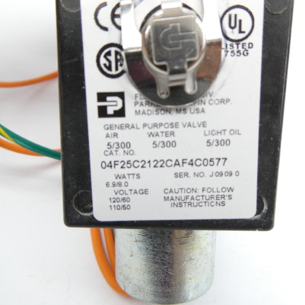 PARKER 9018 04F25C2122CAF4C0577 110/120V NSMP