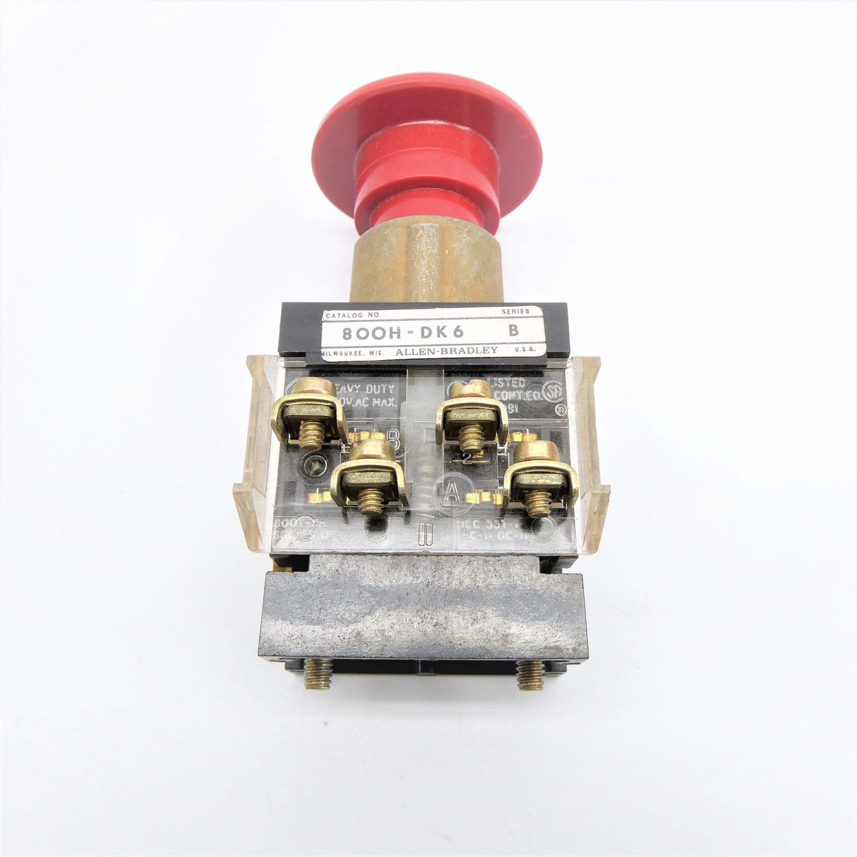 ALLEN BRADLEY 800H-DK6 SER. B NSNP