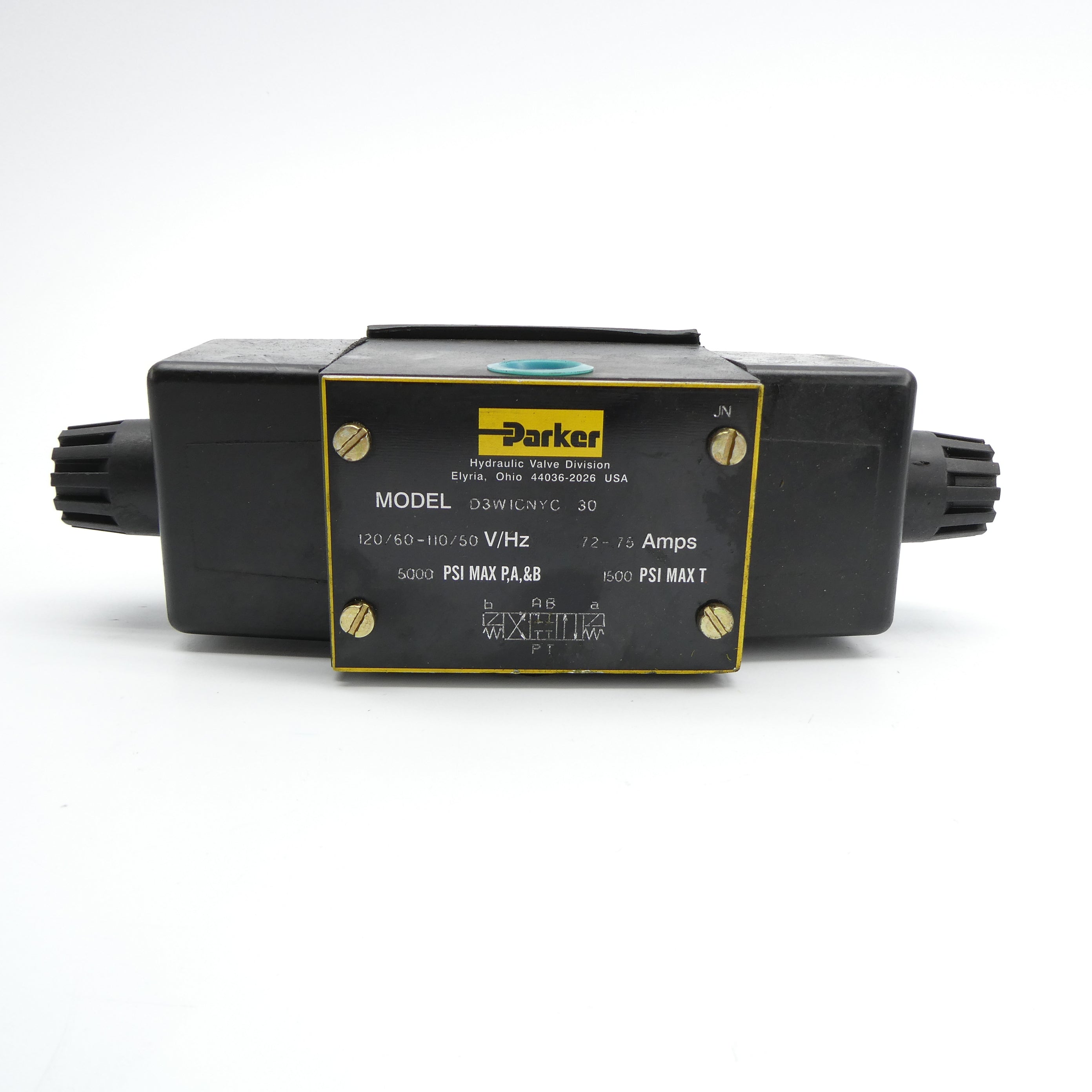 PARKER D3WICNYC 110-120V 72-75A 5000PSI NSNP