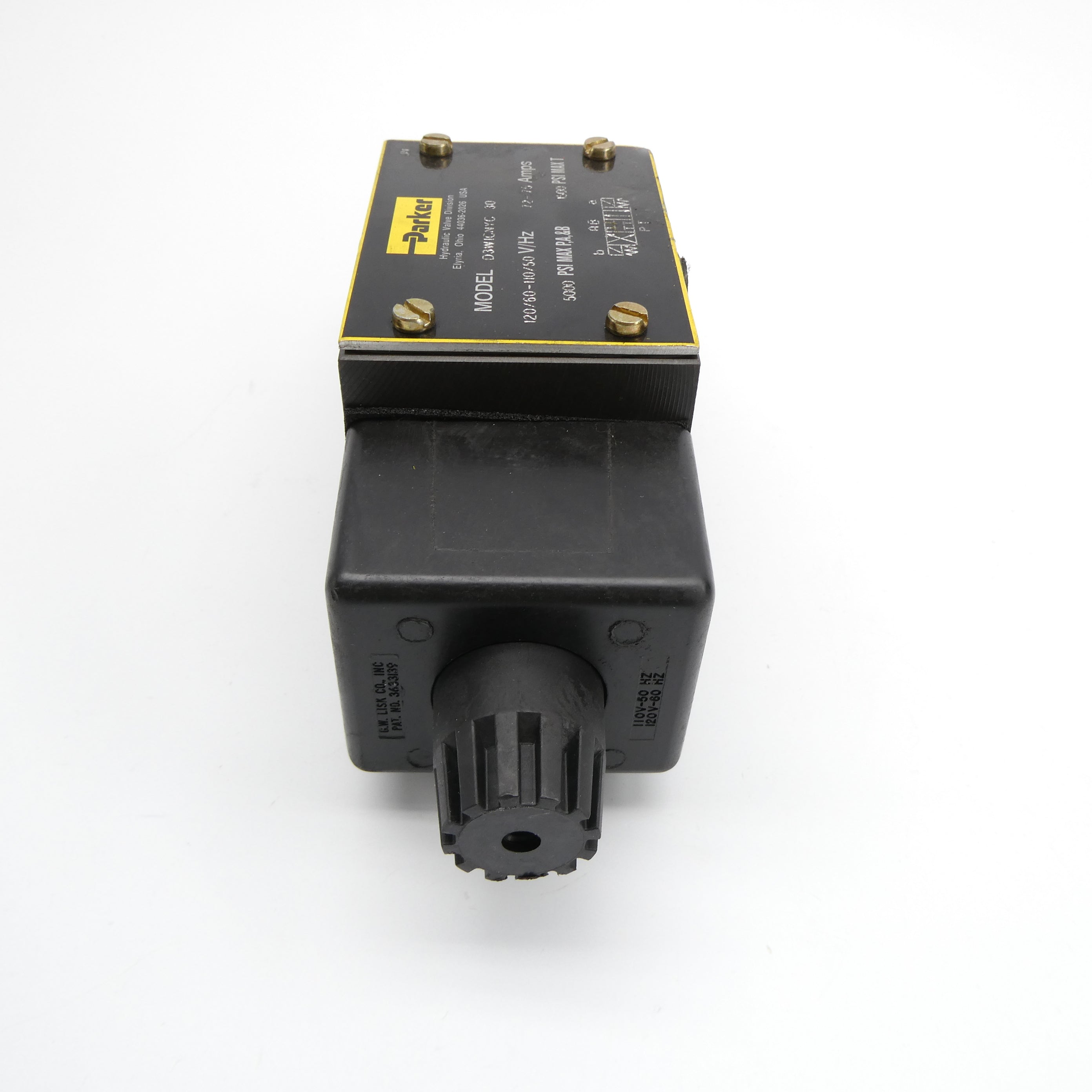 PARKER D3WICNYC 110-120V 72-75A 5000PSI NSNP